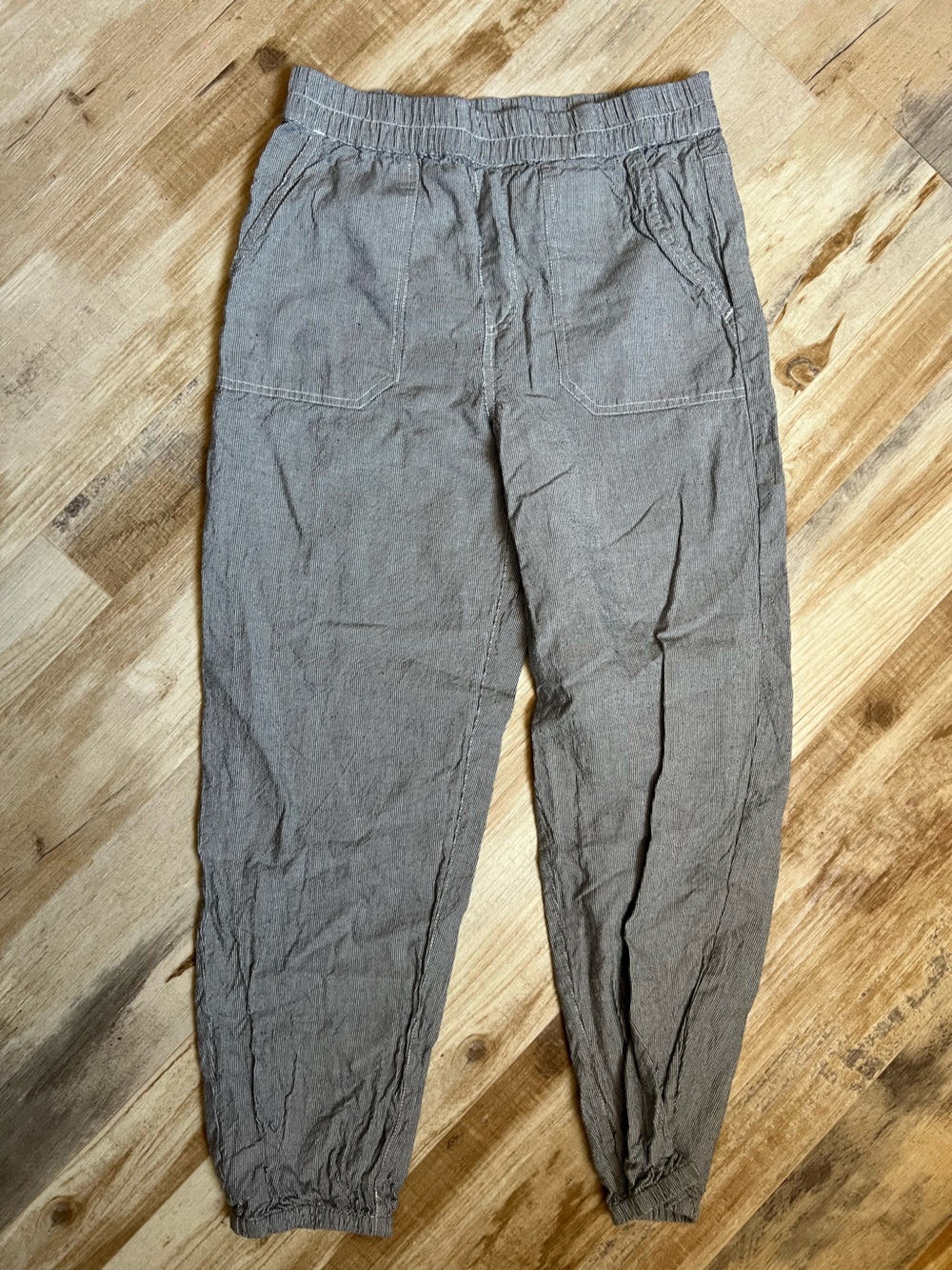 Volcom Kids Gray Elastic-Waist Chinos